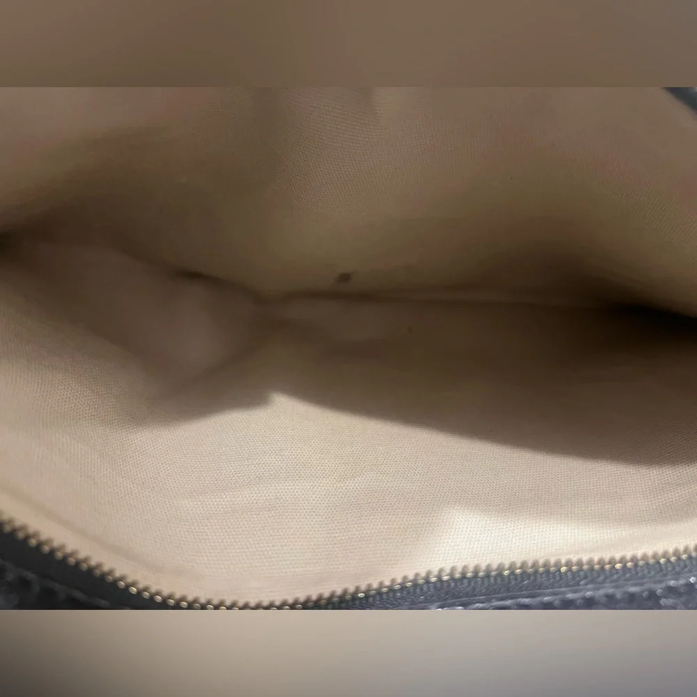 Authentic Tory Burch “Reva” Black Leather Fancy Shoulder Bag - Picture 10 of 10